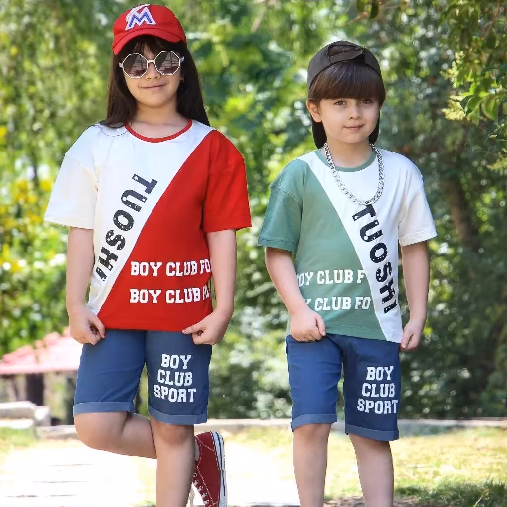 تیشرت شلوارک اسپرت سایز 45-60