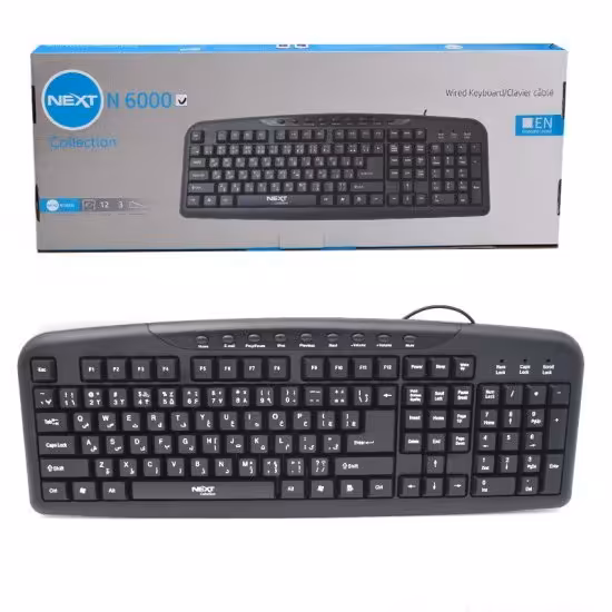 کیبورد سیم دار نکست (NEXT) مدل N6000



