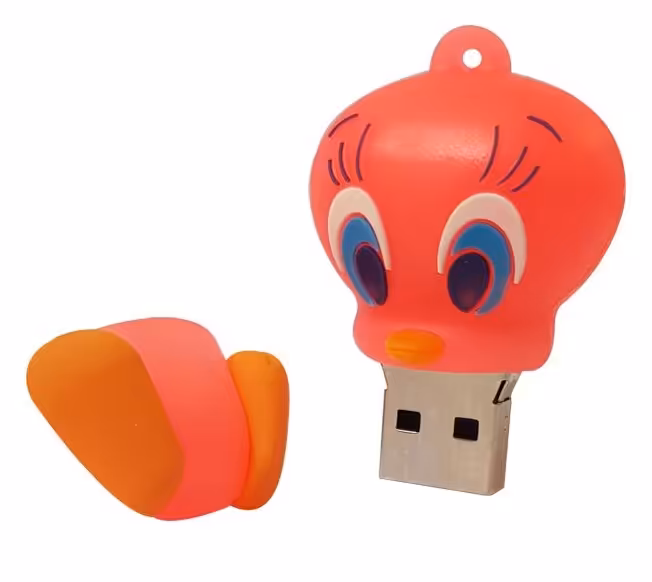 فلش مموری عروسکی مدل توییتی صورتی