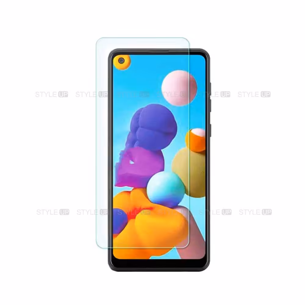 محافظ صفحه گلس گوشی سامسونگ Samsung Galaxy A21 مدل 2.5D