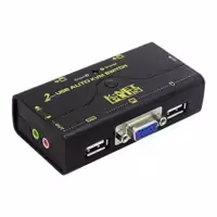 قیمت و خرید سوییچ 2 پورت KVM کی نت پلاس مدل KP-SWKV002 | یاس ارتباط