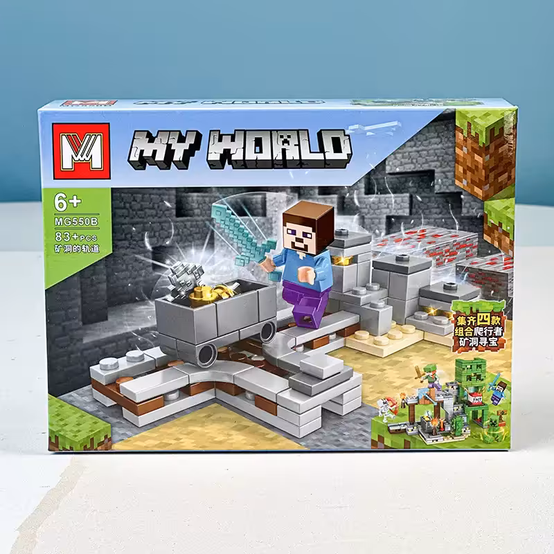 اسباب بازی لگو ماینکرافت 83 تکه کد MG550B