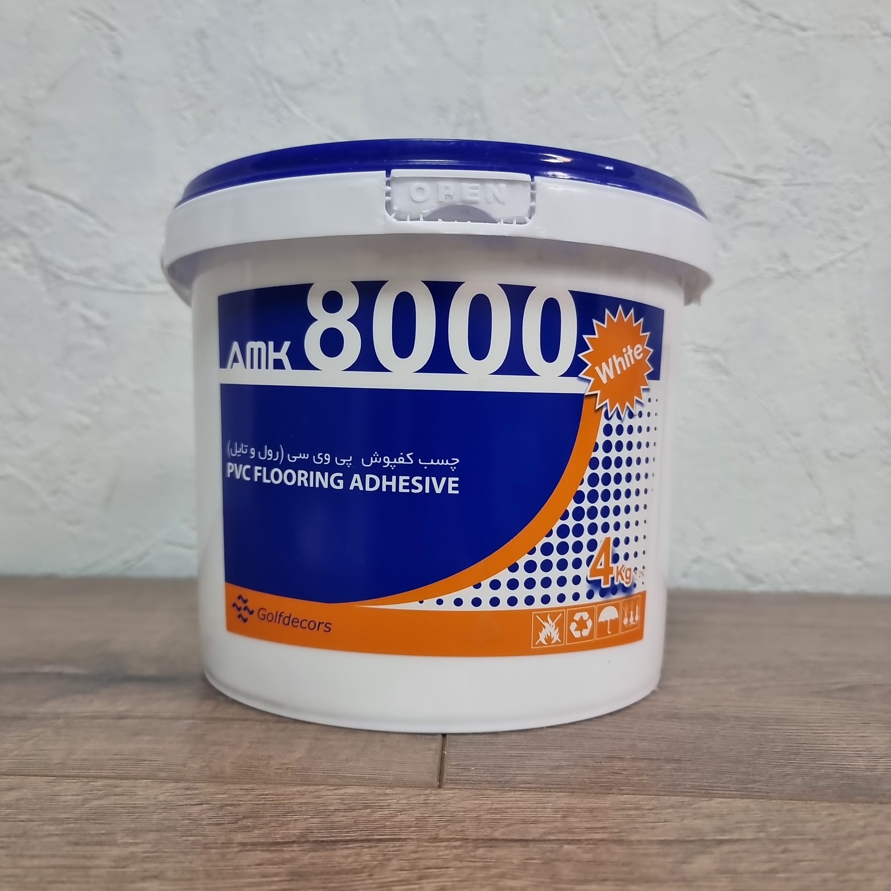 چسب خمیری کفپوش( PVC(4kg      مناسب نصب انواع کفپوش pvc و چمن مصنوعی