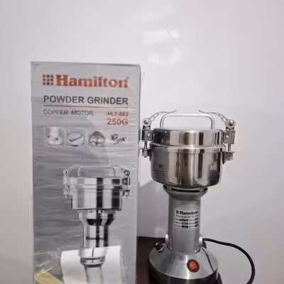 آسیاب صنعتی همیلتون 250گرمی مخزن بزرگ سیم پیچ موتور ایتالیایی