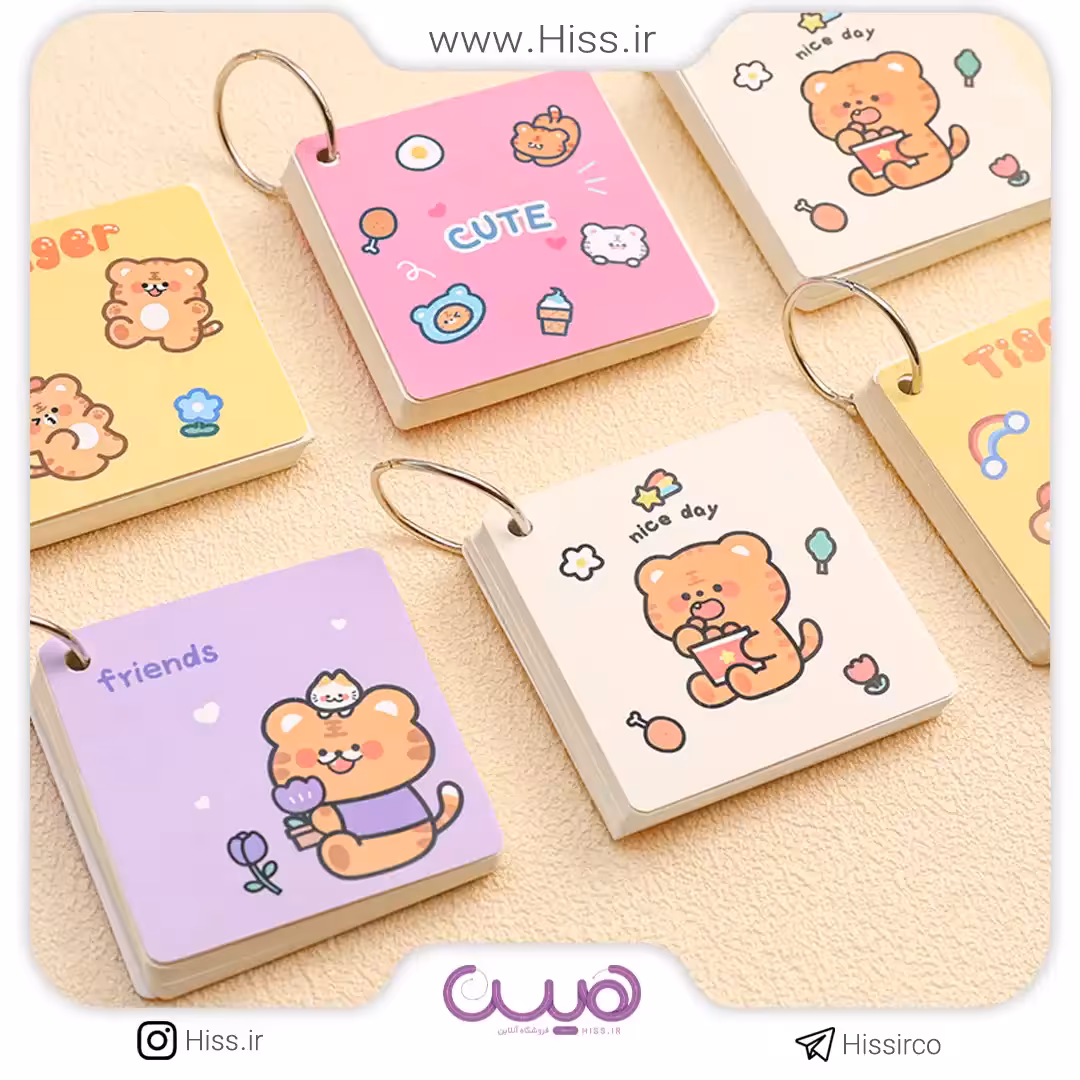 دفترچه حلقه ای پیشی