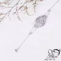 دستبند نقره ایتالیایی طرح کلاسیک کد 11735