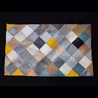 نم گیر چهل تیکه لوزی لوزی سایز  50 در 70 سانت