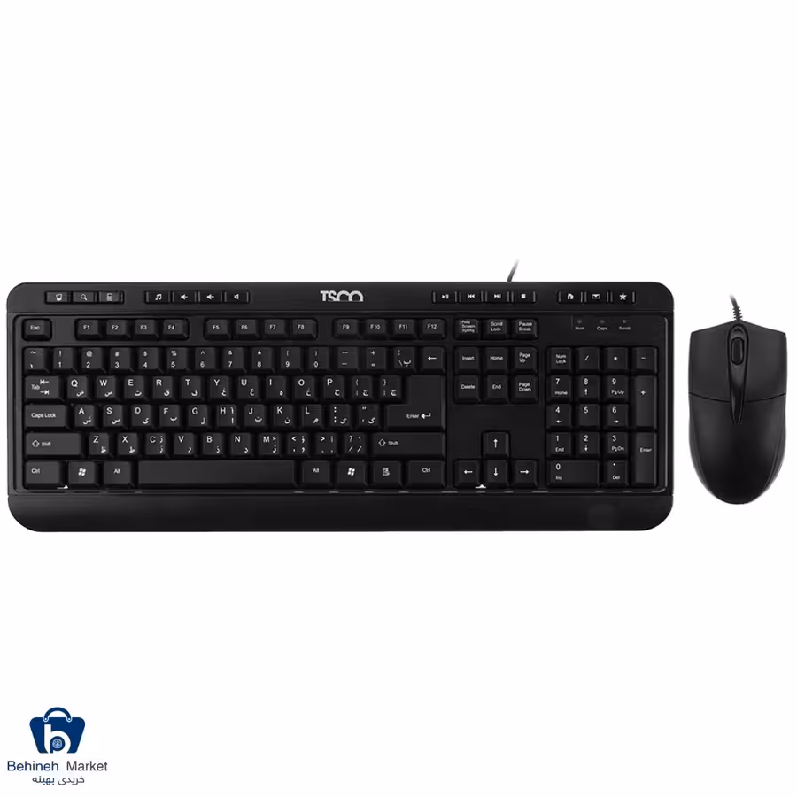کیبورد و ماوس باسیم تسکو مدل TKM 8052