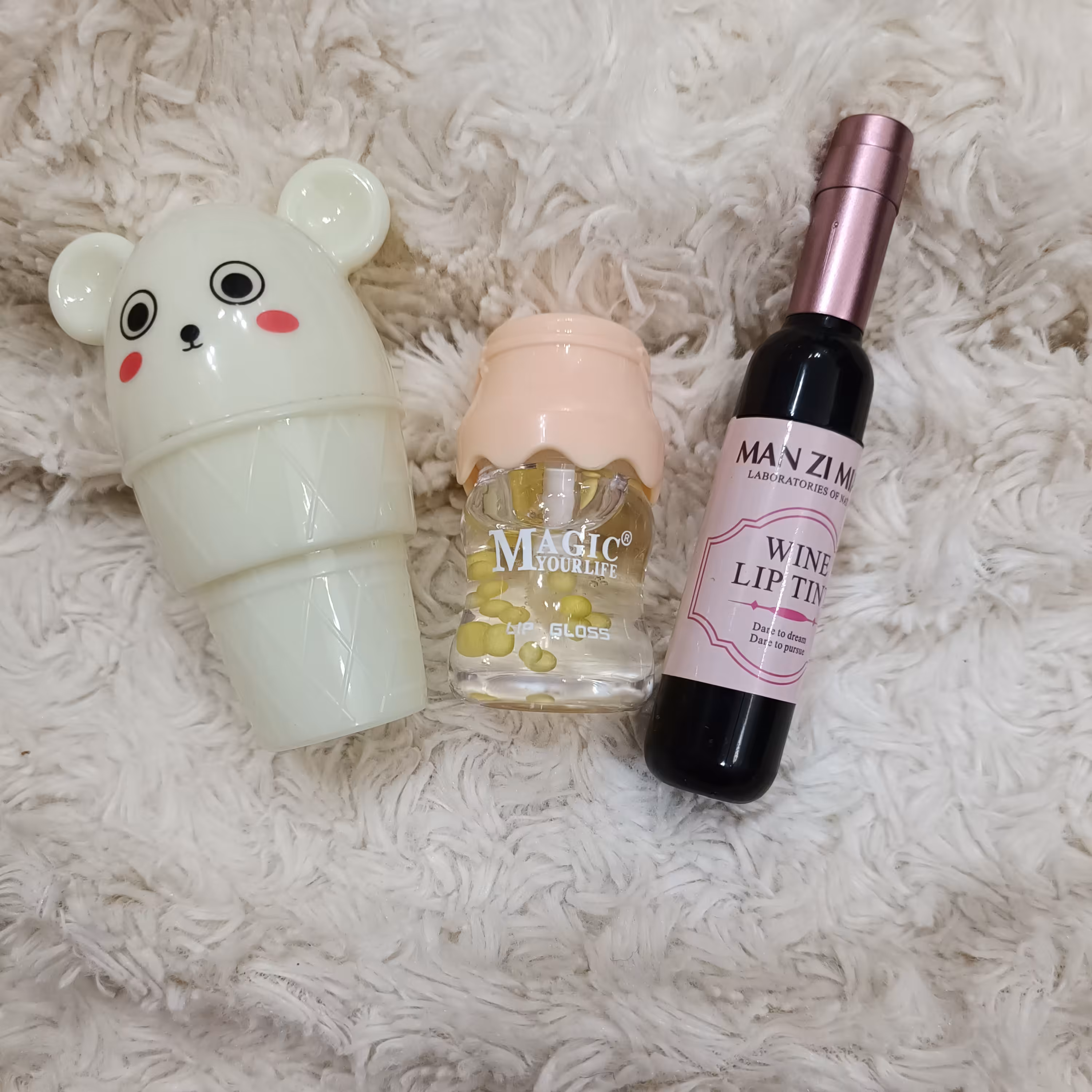 پک بالم لب و تینت لب و برق لب 