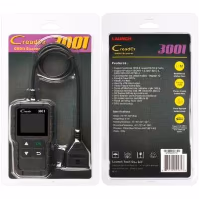 دستگاه دیاگ خودرو OBD II / EOBD   CAN مدل CR3001 مارک LAUNCH