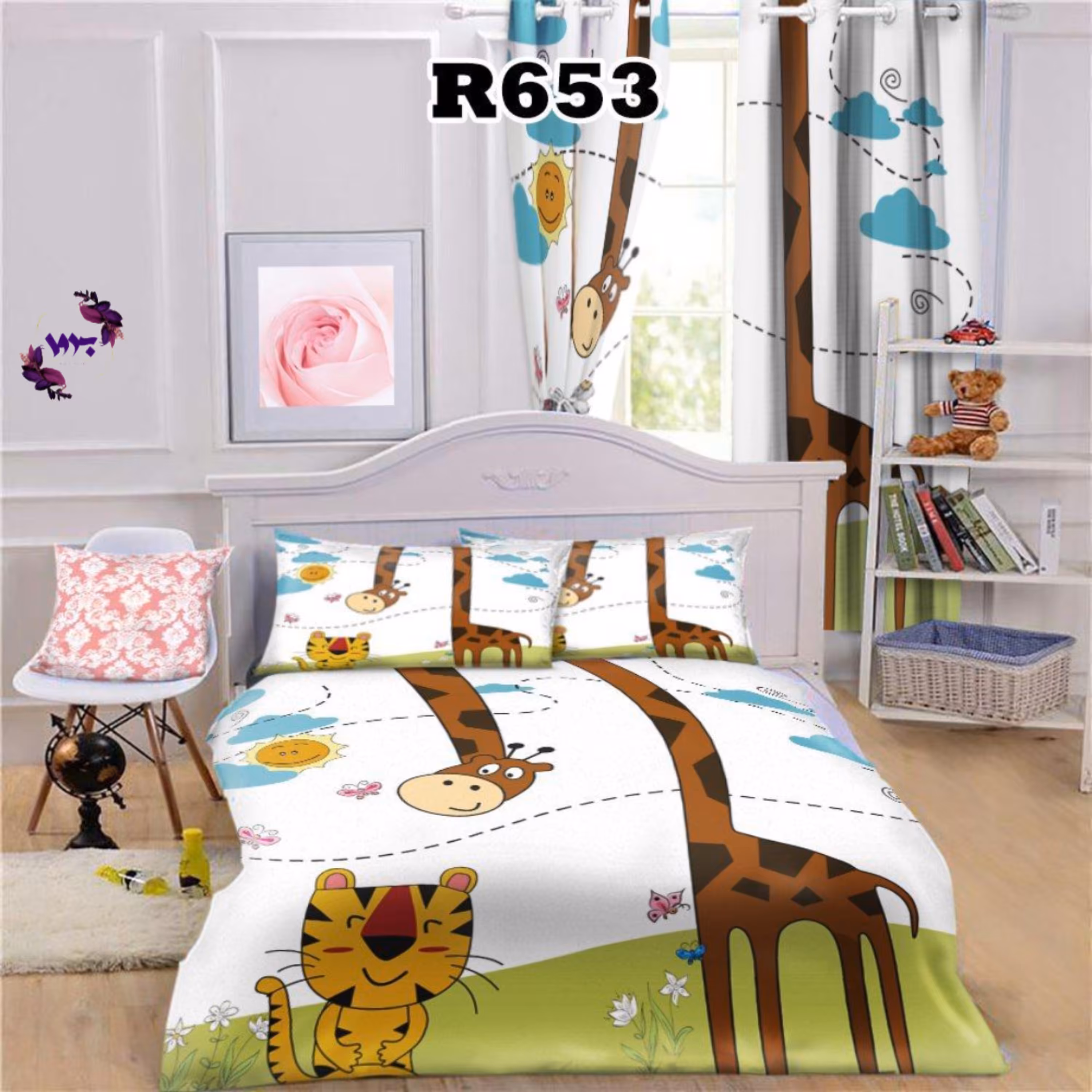 روتختی کودک طرح جنگل حیوانات بروا گالری با کیفیت درجه یک و دوخت بسیار تمیز