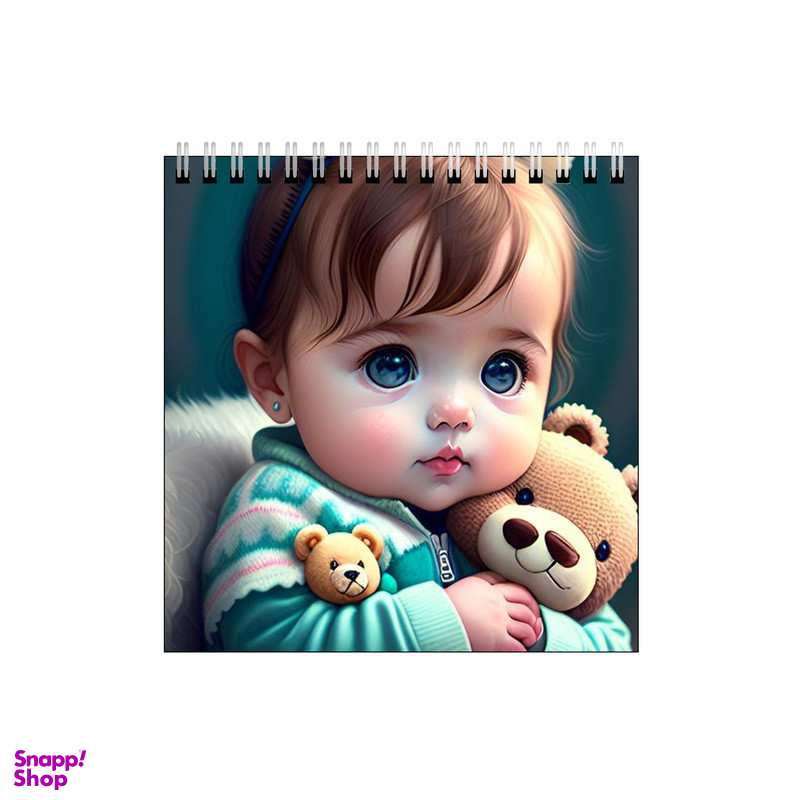 دفتر طراحی بامبیلیپ طرح نی نی خرسی و خرسش کد 4270713