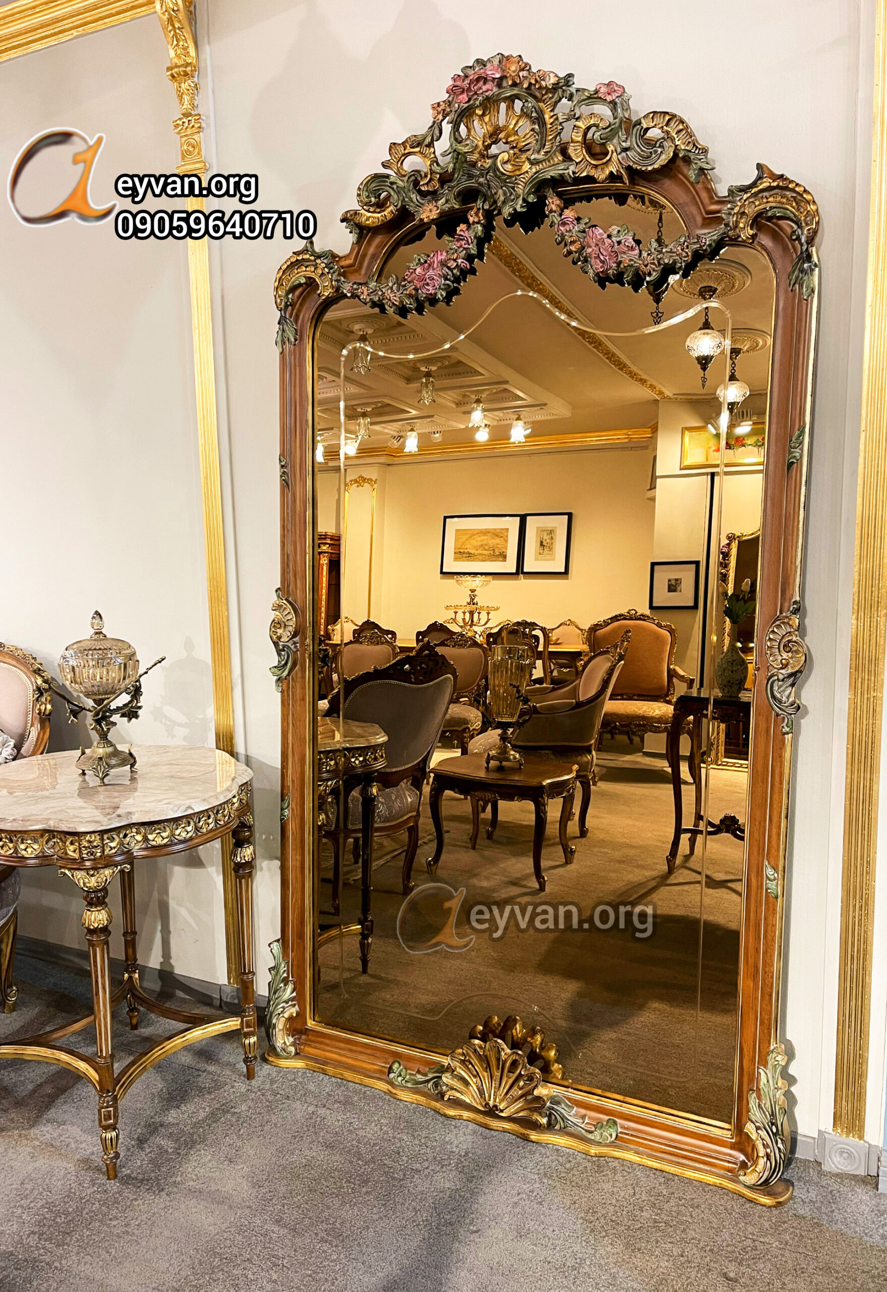 آئینه قدی دکوراتیو کد 2510