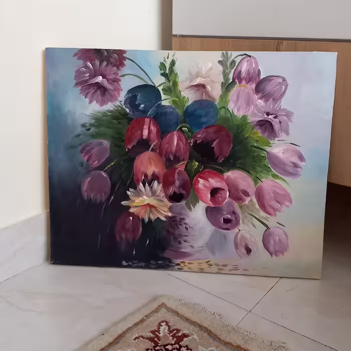 تابلو نقاشی لاله