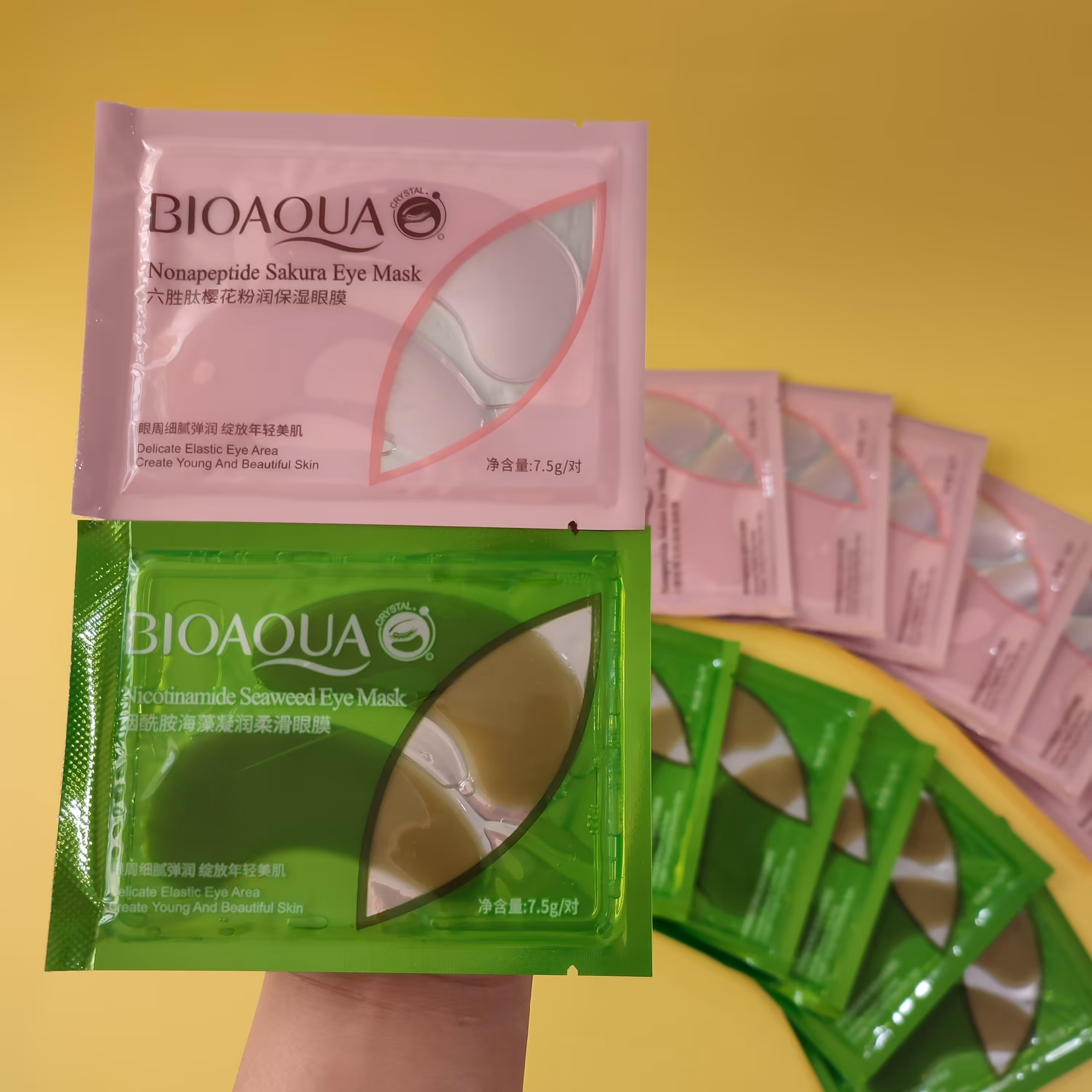 ماسک زیر چشم ورقه ای بیوآکوا 