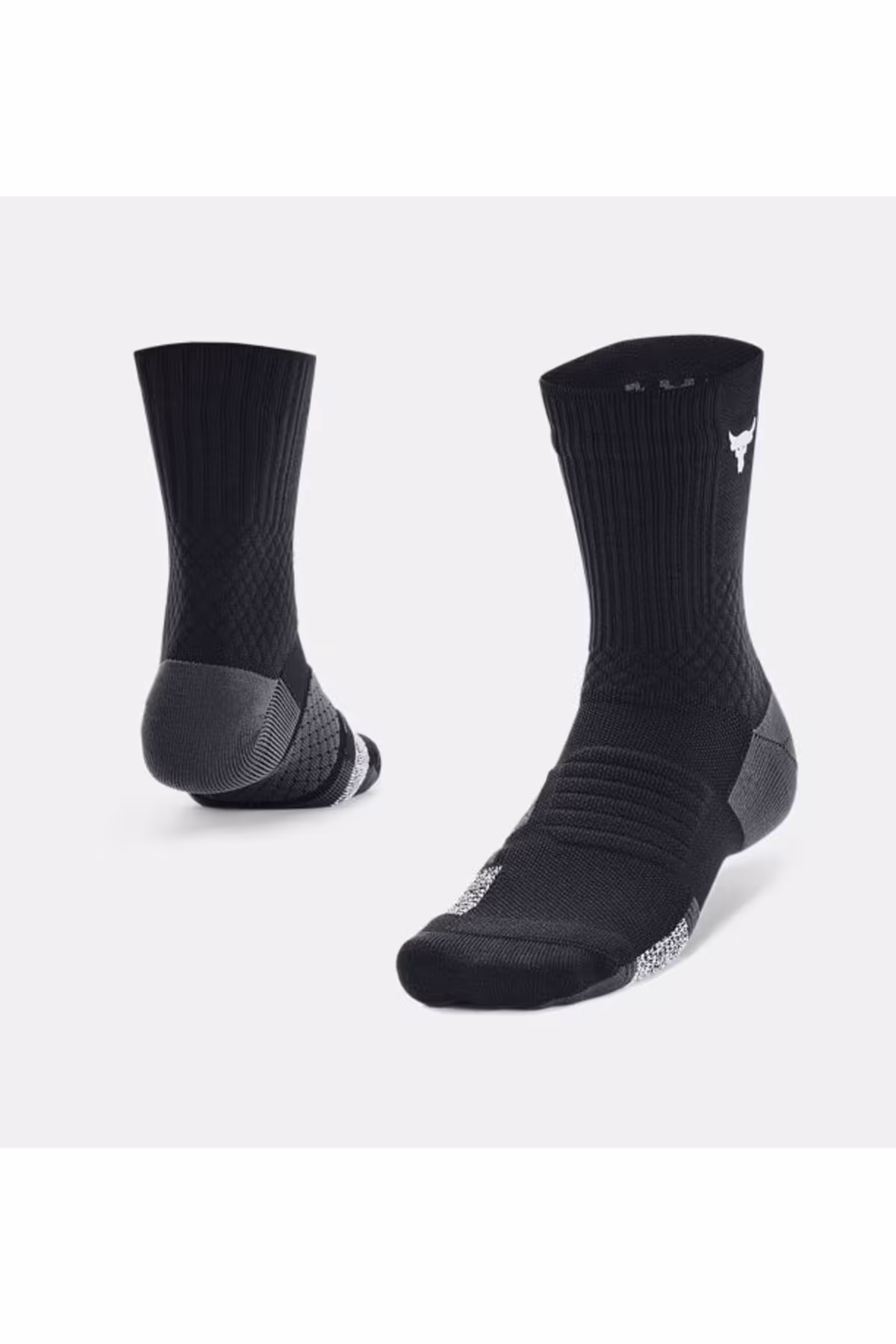 جوراب مشکی مردانه و زنانه ROCK ™ MID خدمه 001 Under Armour