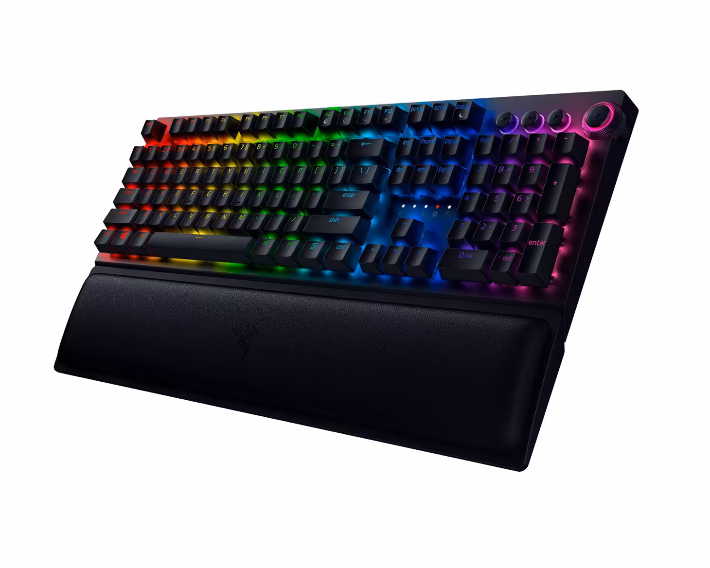 کیبورد گیمینگ ریزر مدل Blackwidow V3 Pro Green Switch