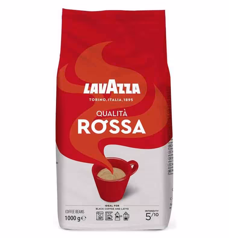 دان قهوه لاوازا 1000 گرم مدل Rossa