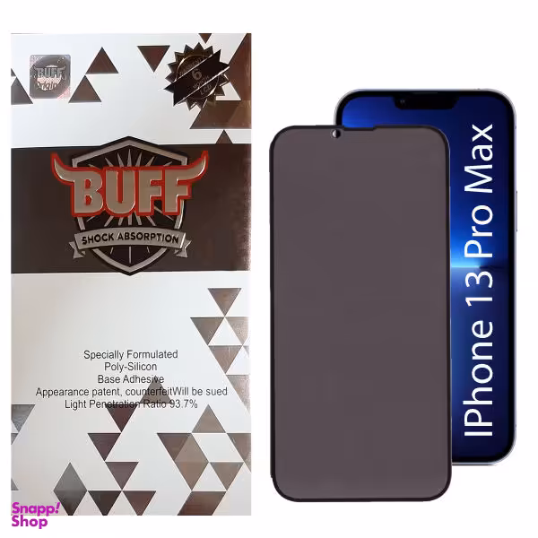 محافظ صفحه نمایش حریم شخصی بوف مدل Pr33 مناسب برای گوشی موبایل اپل Iphone 13 Pro Max