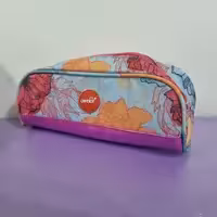 جامدادی اونر  تک زیپ  طرح گل کد 461211 