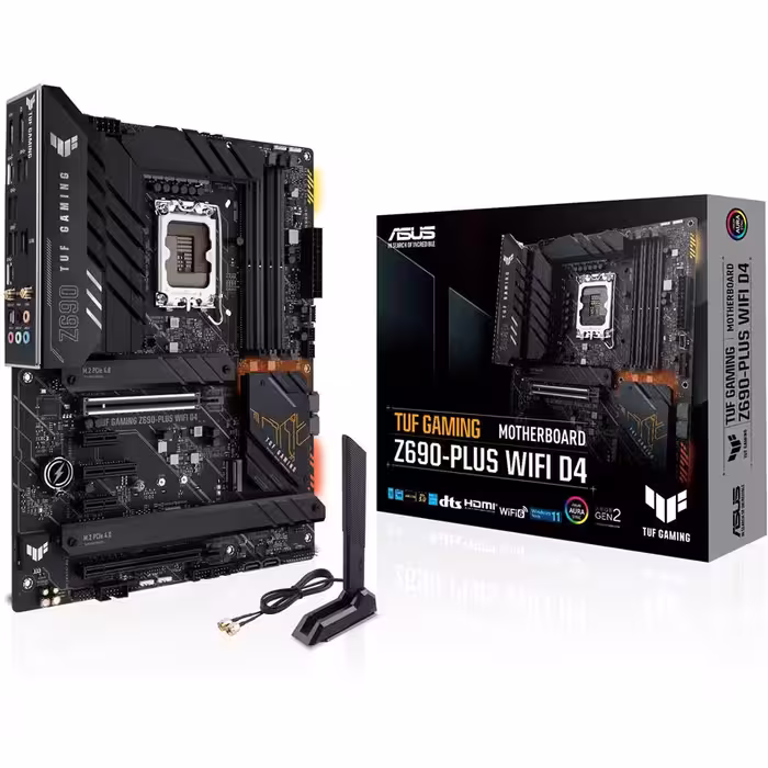 مادربرد گیمینگ ایسوس مدل TUF GAMING Z690-PLUS WIFI D4 سوکت 1700