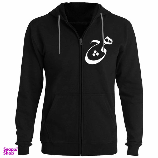 سویشرت زنانه مدل هیچ کد P12 رنگ مشکی