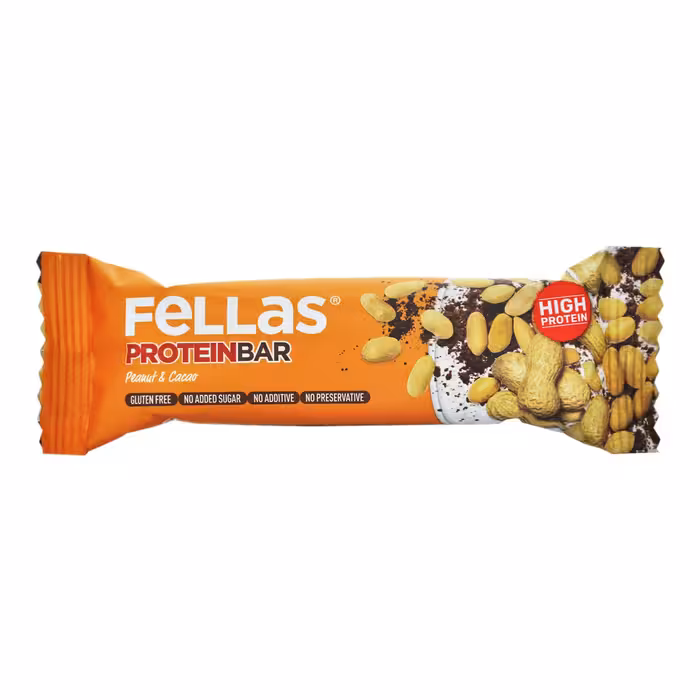 شکلات پروتئین بار بادام زمینی فلاس - Fellas