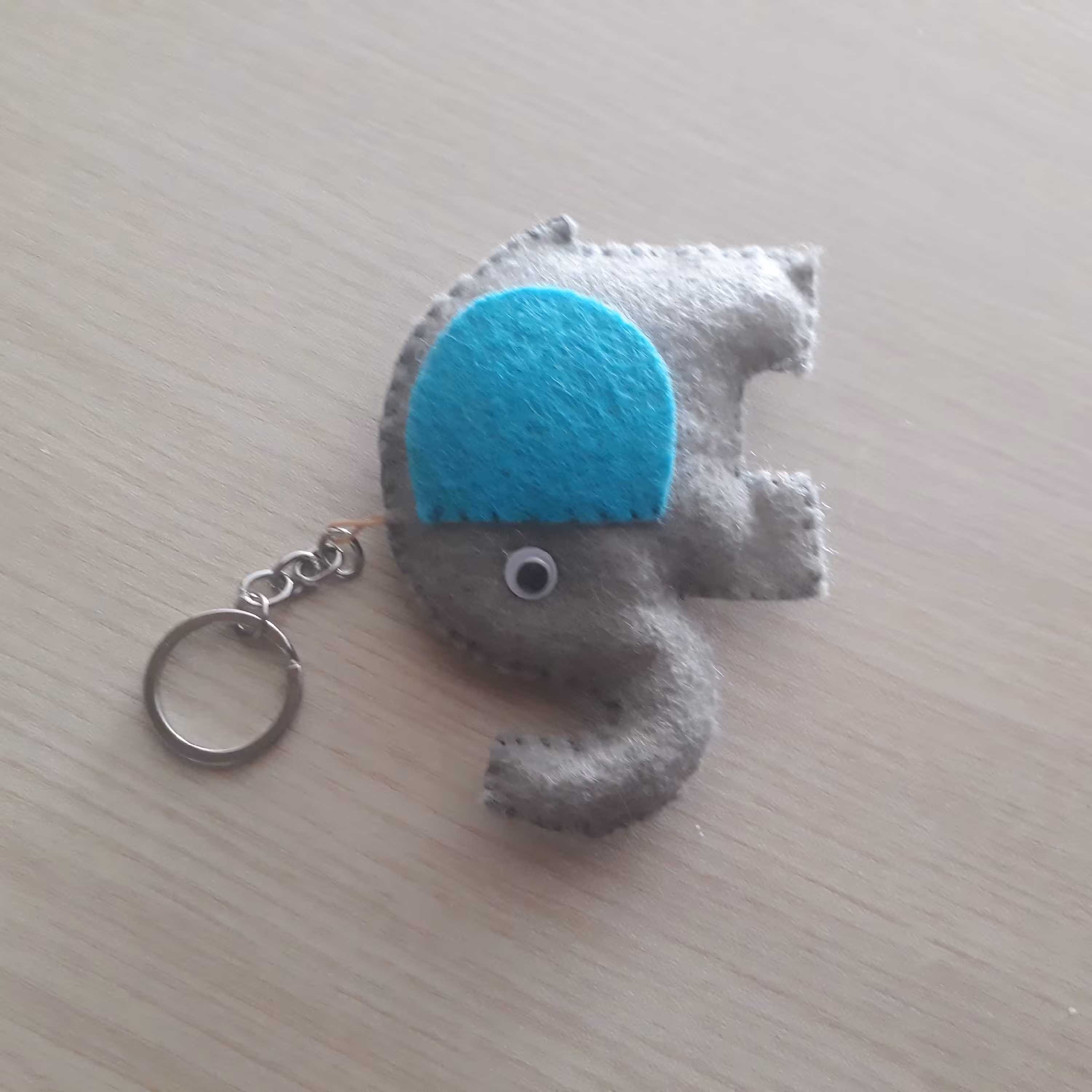 جای کلیدی نمدی طرح فیل