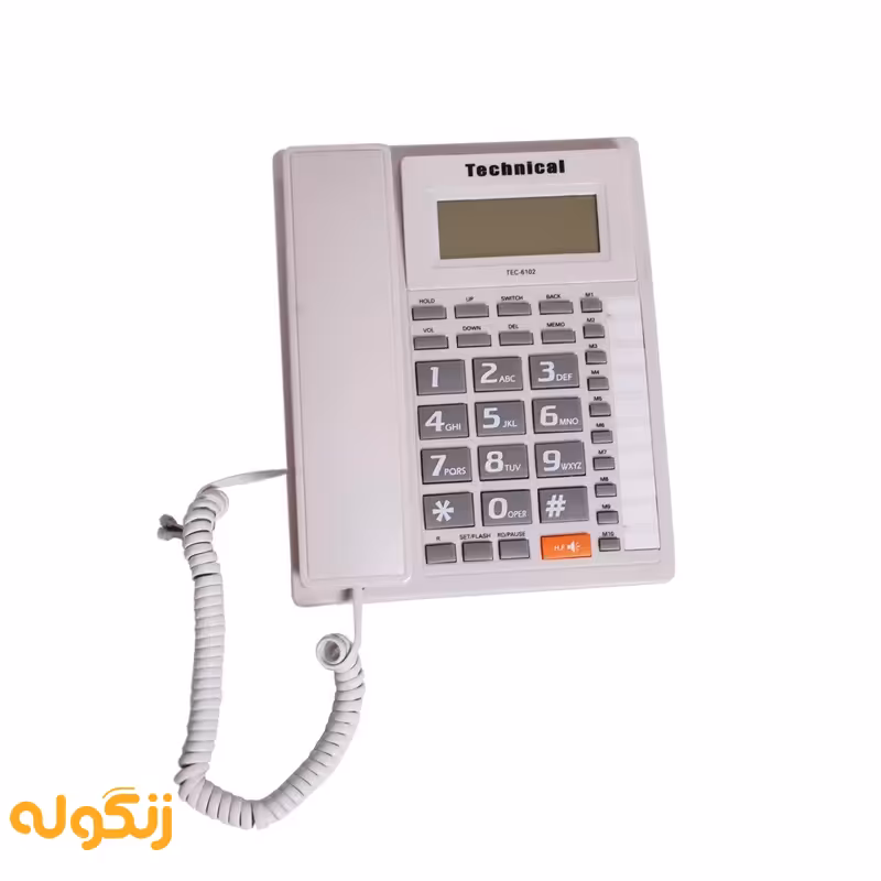 تلفن تکنیکال مدل TEC-6102 - زنگوله
