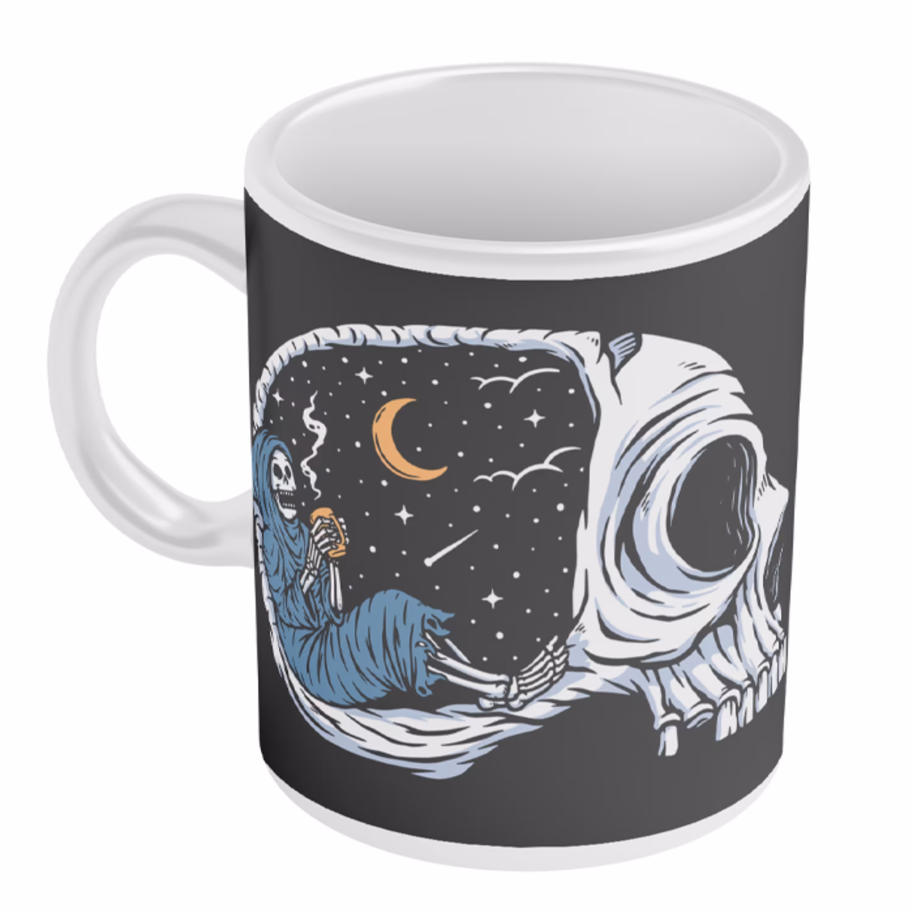 ماگ طرح skull night