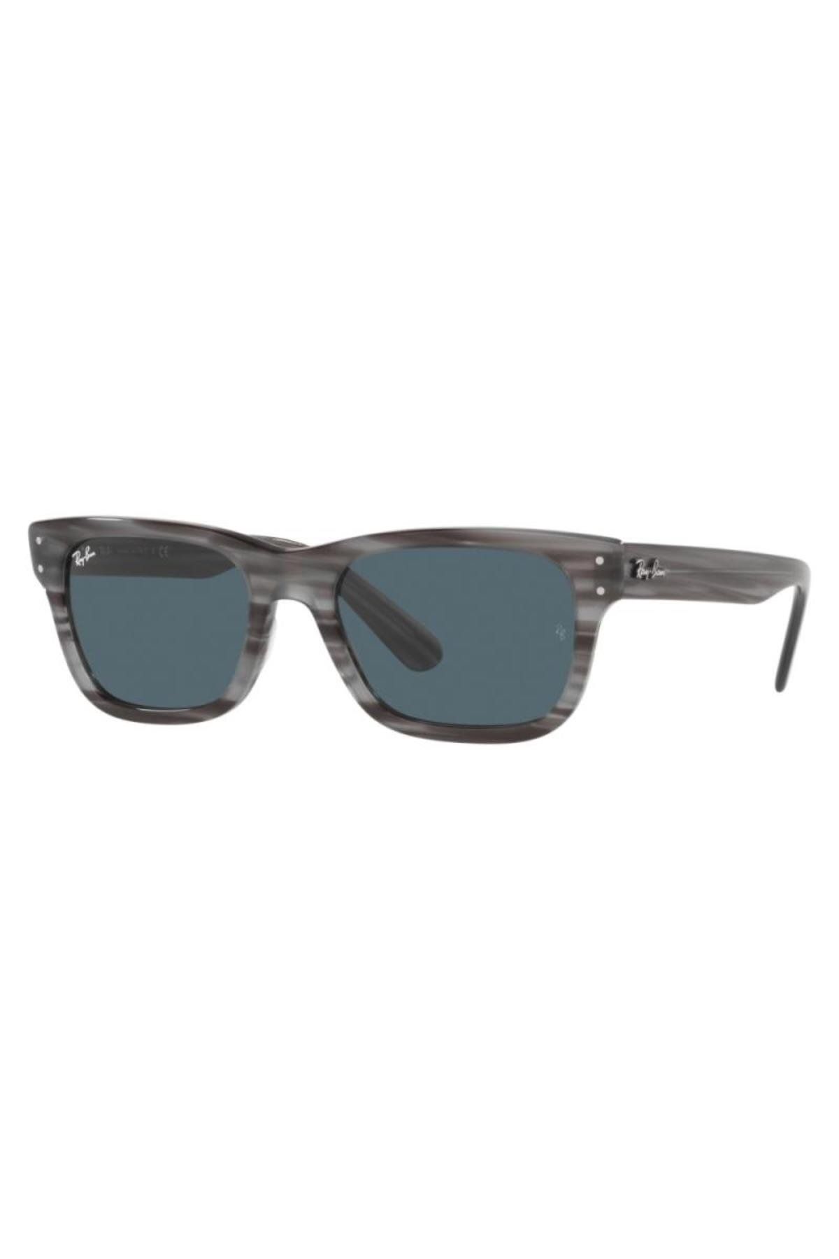 عینک آفتابی خاکستری مردانه و زنانه 0rb 2283 1314r5 52 یونیسکس Ray-Ban