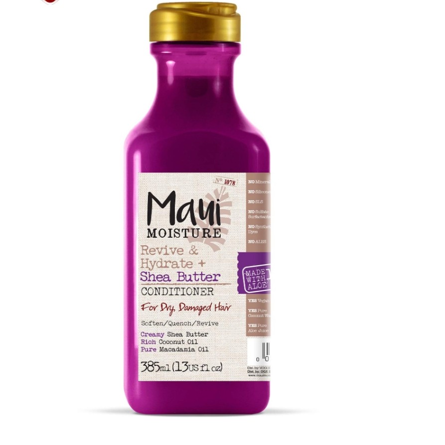 نرم کننده شی باتر Shea Butter مائویی Maui حجم 385 میل  تقویت کننده و آبرسان قوی مو

