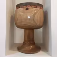 تنبک چهار مهر اصفهان شیرانی (رحیم شیرانی ) گردو یک تکه 