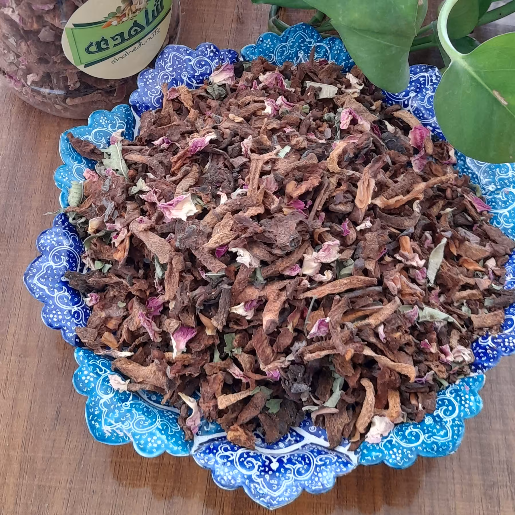 چای بهشت (چای به و سیب و به لیمو و بهارنارنج و گل محمدی و گل بابونه) 900 گرمی