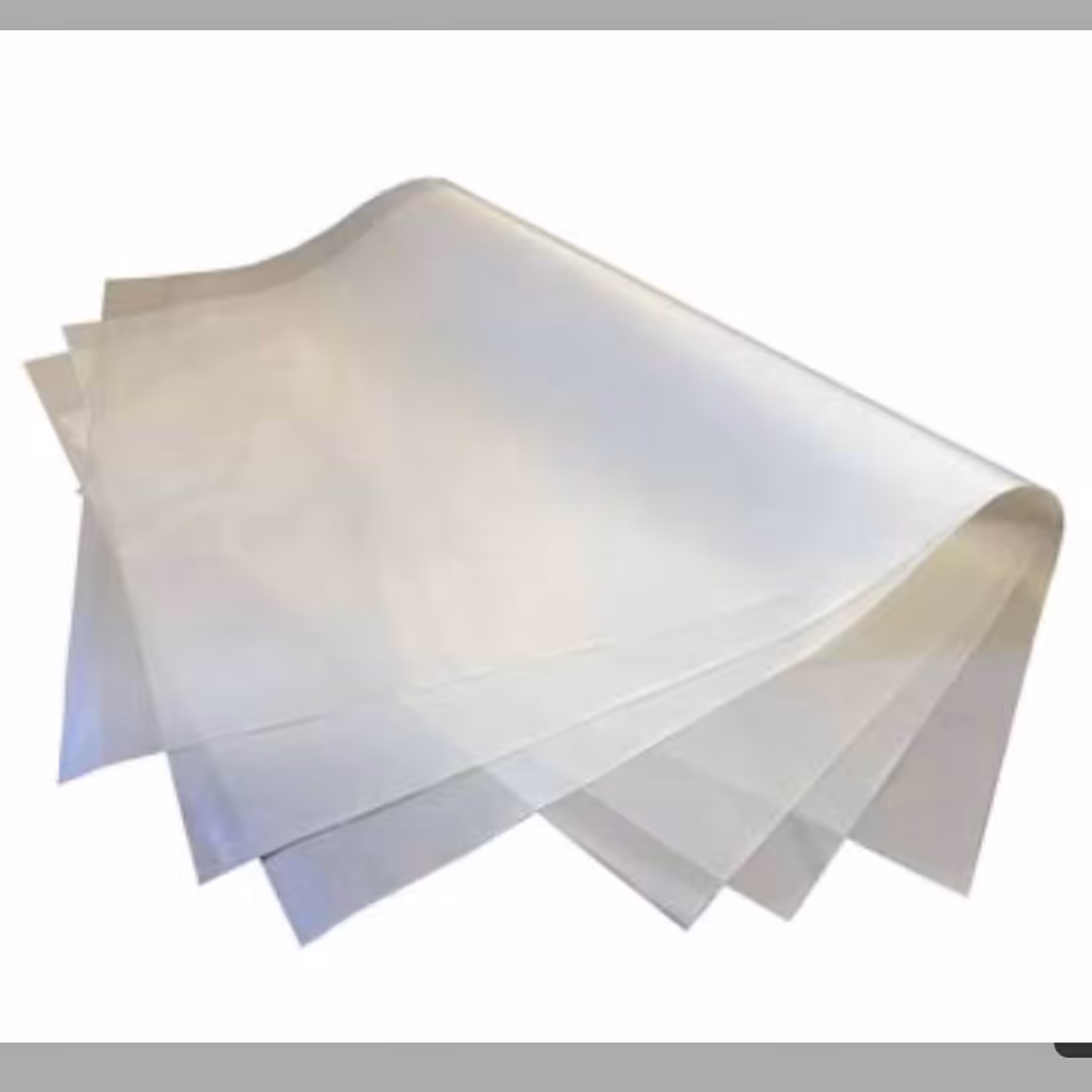 کاغذ روغنی نسوز کاغذ روغنی سفید دائمی ورق نسوز  40 در60 سانت  پد تفلون