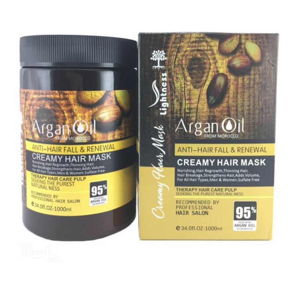 ماسک مو لایتنس مدلARGAN حجم 1000 میلی لیتر