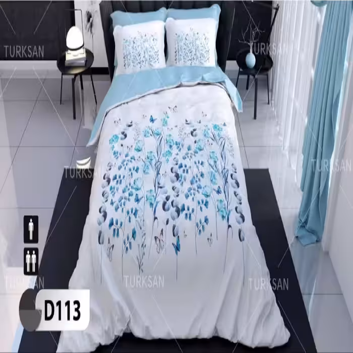 سرویس روتختی ترکسان کد D-113 دونفره 6 تکه