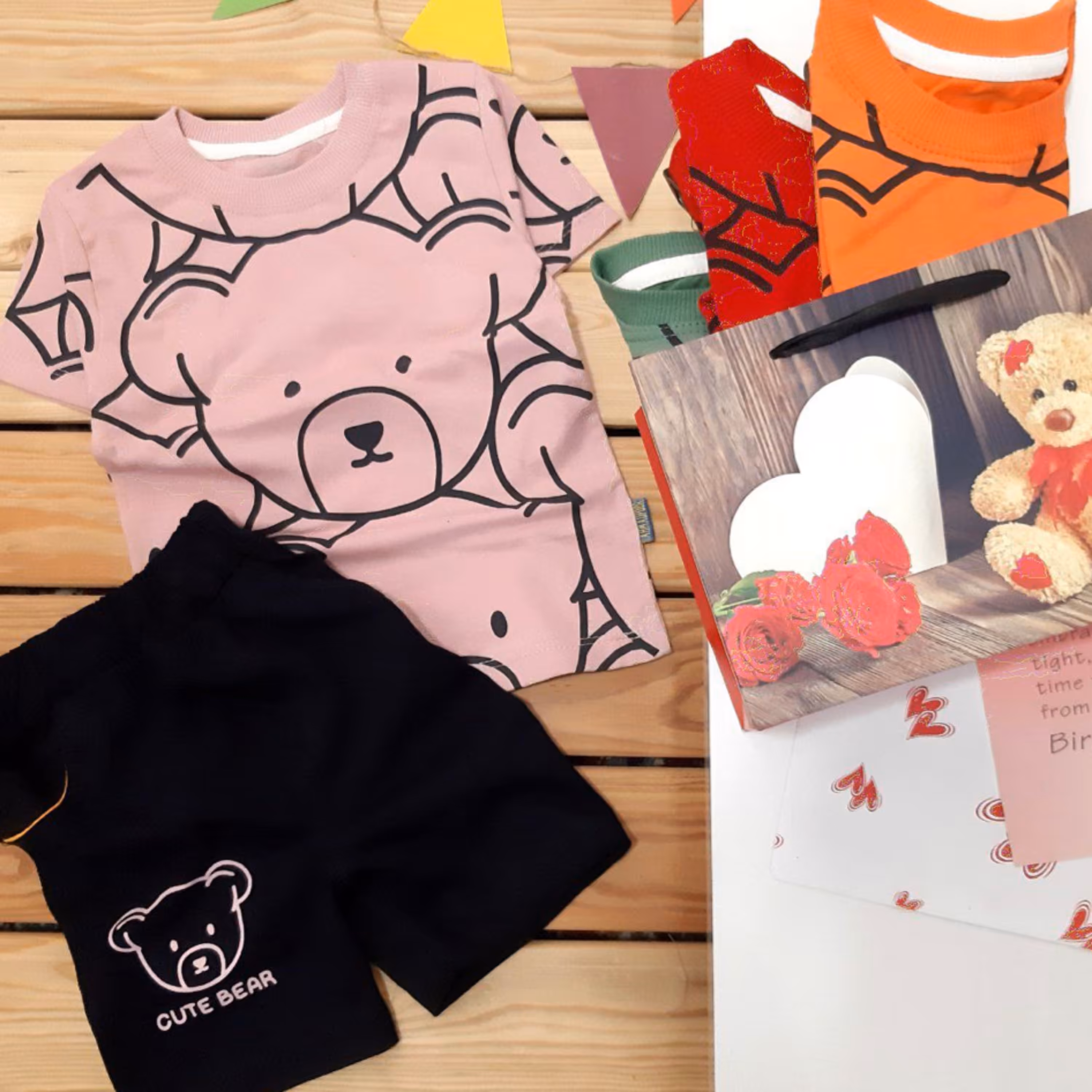 ست سایز 40 الی 60 سایز دقیق در قسمت توضیحات درج شده و دارای 4 رنگ موجوده