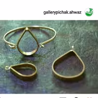 ست زیورآلات برنجی بدون کفه اشک نانو