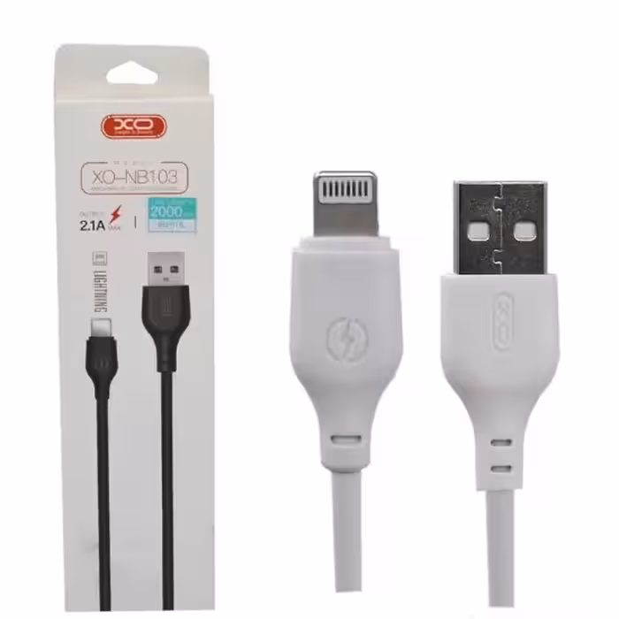 کابل آیفون (lightning) طول 2 متر ایکس او (XO) مدل XO-NB103

