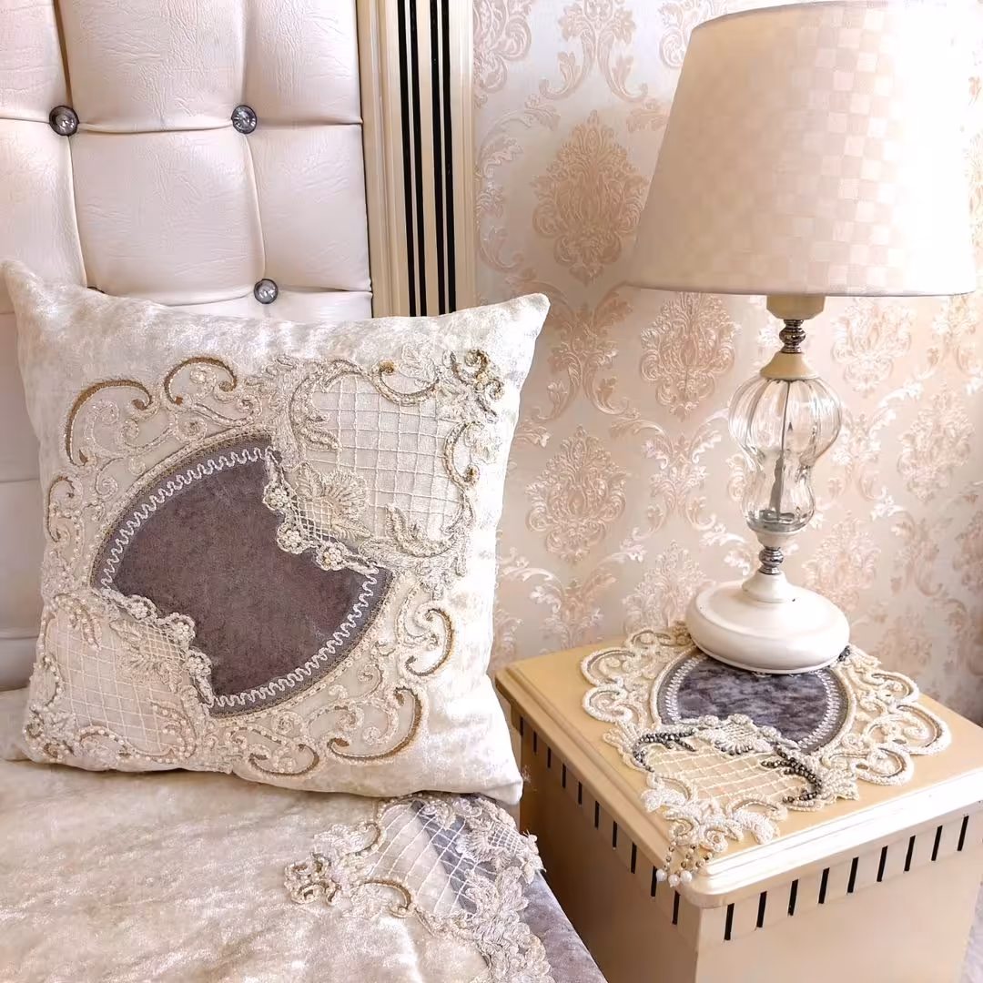 جدید ترین سرویس رو تختی بسیار شیک و جذاب مناسب تازه عروسامون