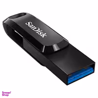 فلش مموری سن دیسک مدل Ultra Dual Drive GO USB Type-C ظرفیت 64 گیگابایت رنگ مشکی