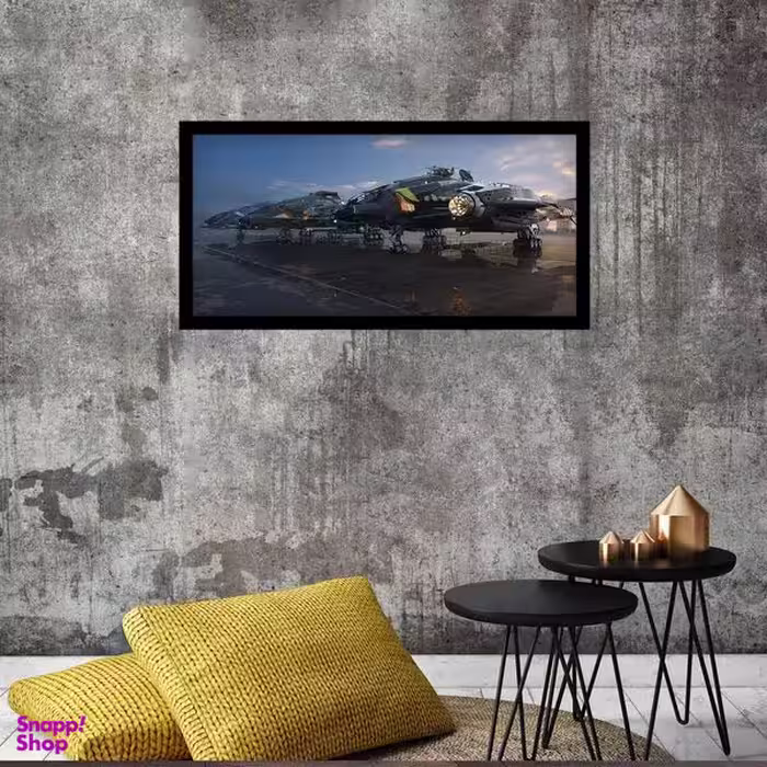 تابلو بکلیت طرح جت جنگی مدل B-S5820