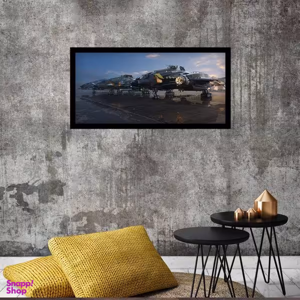 تابلو بکلیت طرح جت جنگی مدل B-S5820