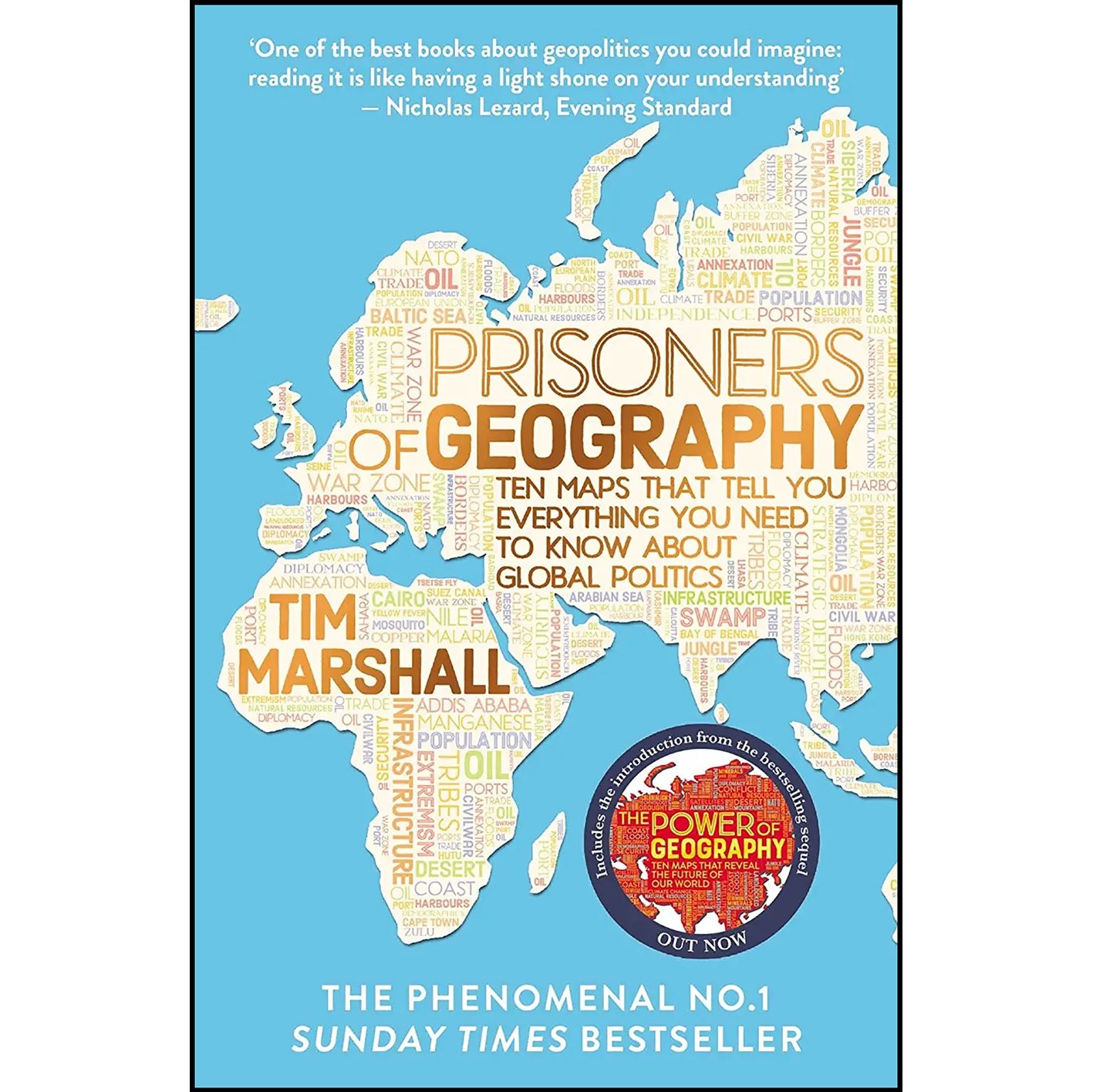 کتاب زبان اصلی Prisoners Of Geography اثر Tim Marshall انتشارات SIMON SCHUSTER