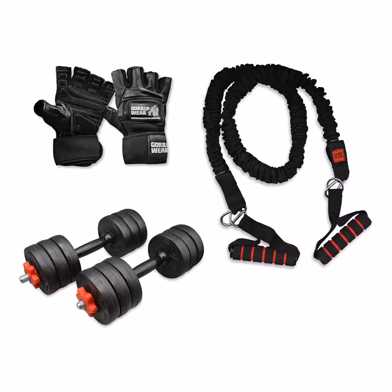 پکیج لوازم ورزشی فیتنس مدل HG-9073