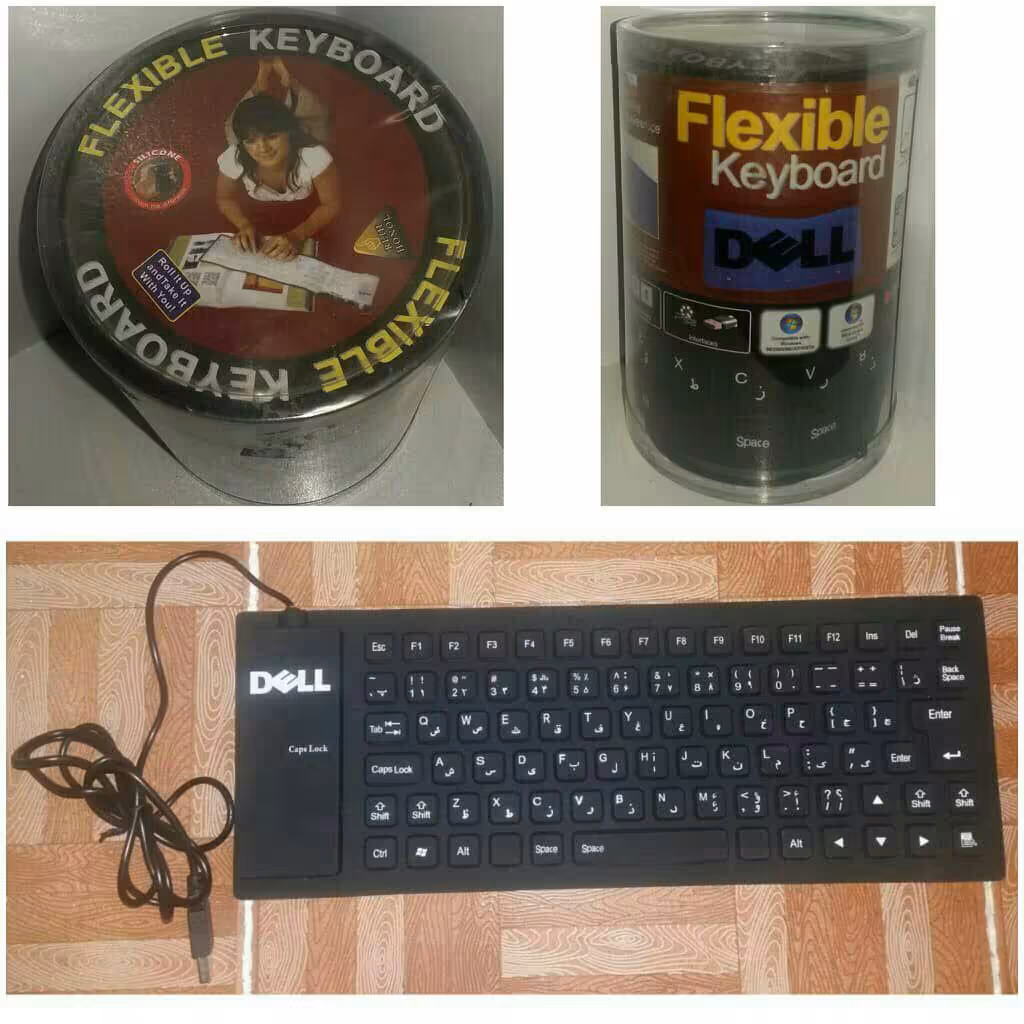 کیبورد سیمی انعطاف پذیر
ژله ای