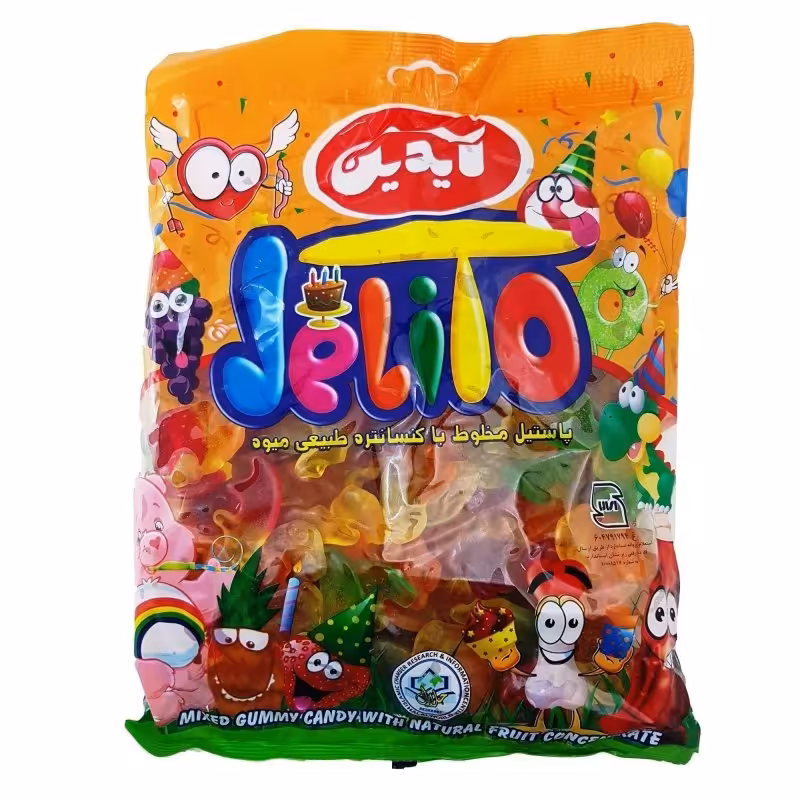 پاستیل خرسی با طعم میوه آیدین - (یک کیلوگرمی)