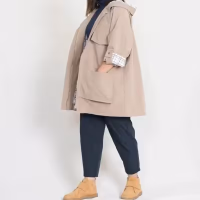 بارانی آستردار مناسب سایز بزرگا