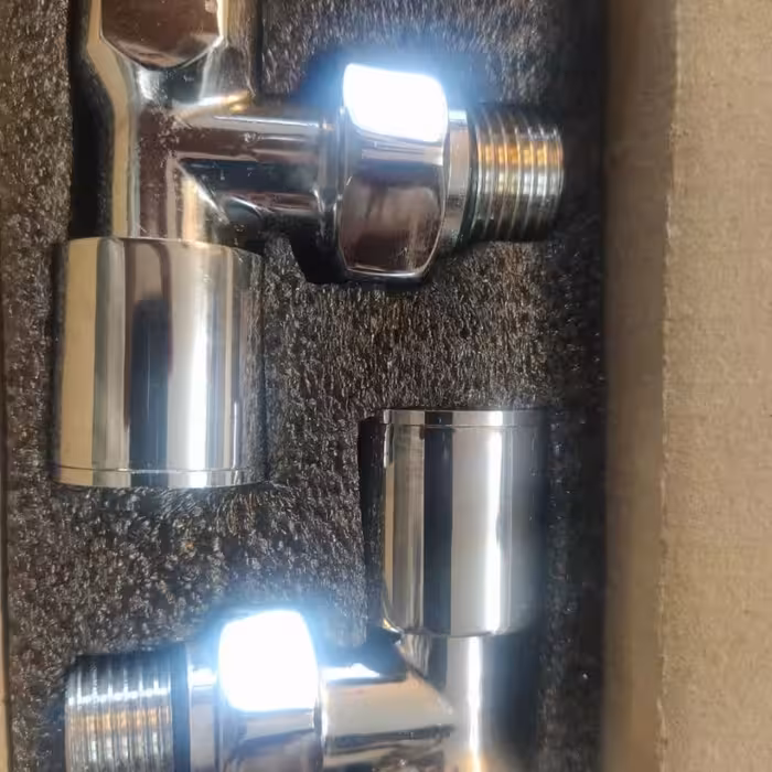 شیر رفت و برگشت حوله خشک کن  کروم